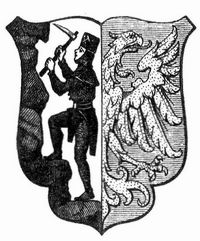 Wappen von Beuthen in Oberschlesien.