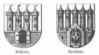 Wappen von Brandenburg an der Havel. Altstadt – Neustadt.