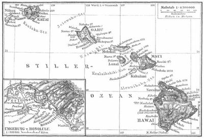 Harte des Hawai-Archipels.
