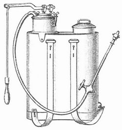 Fig. 1. Tragbarer Peronospora-Apparat.