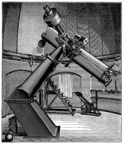 2. Astrophotographischer Refraktor der Sternwarte in Potsdam.
