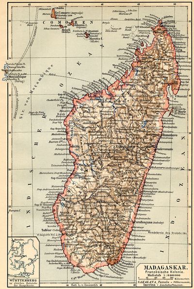 Madagaskar.